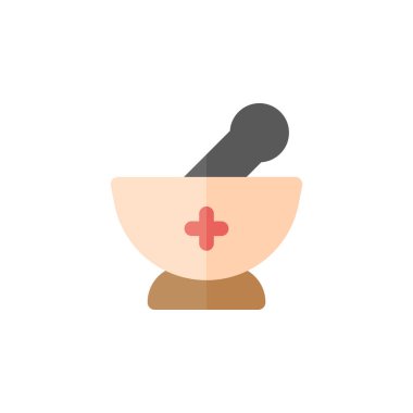 Havan Simgesi Vektör İllüstrasyonu Herhangi Bir Amaç İçin Düz Biçim