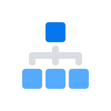 Herhangi Bir Amaç İçin Düz Biçimli Grup Simgesi Gösterimi