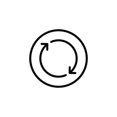 Simge Vektör Resmini Herhangi Bir Amaç İçin Satır Biçiminde Yeniden Yükle