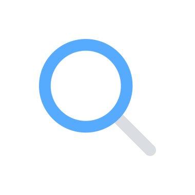 Herhangi Bir Amaç İçin Düz Biçimli Simge Vektör Resmini Ara