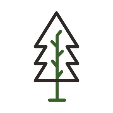 Herhangi Bir Amaç İçin Satır Biçiminde Ağaç Simgesi Vektör ResmiComment