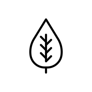 Yaprak Simgesi Vektör Resimleri Satır Biçiminde Her Amaç İçin