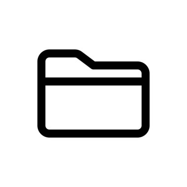 Herhangi Bir Amaç İçin Satır Biçiminde Dizin Simgesi Vektör İllüstrasyonu