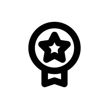 Herhangi Bir Amaç İçin Satır Biçimli Simge Vektör İllüstrasyonu Ödülleri