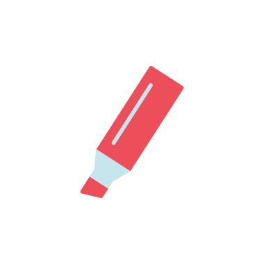 Herhangi Bir Amaç İçin Düz Biçimli Simge Vektör Resmini Vurgula