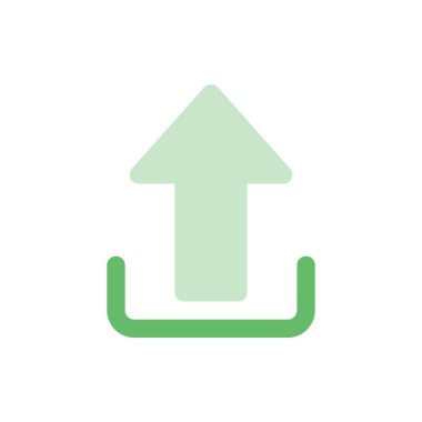 Herhangi Bir Amaç İçin Düz Biçimli Simge Vektör Resimlerini Yükle