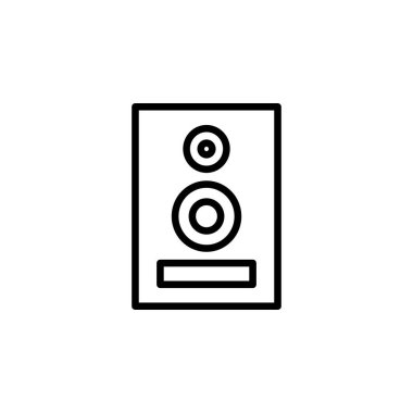 Sözcü Simge Vektör İllüstrasyonu Her Amaç İçin Satır Biçimi