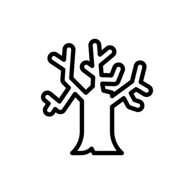 Herhangi Bir Amaç İçin Satır Biçiminde Ağaç Simgesi Vektör ResmiComment