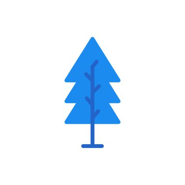 Herhangi Bir Amaç İçin Düz Biçimli Ağaç Simgesi Vektör ResmiComment