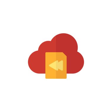 Herhangi Bir Amaç İçin Düz Biçimli Simge Vektör Resmini Döndür