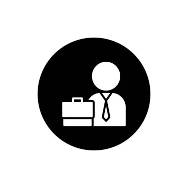 Herhangi Bir Amaç İçin İşçi Simgesi Vektör İllüstrasyonu