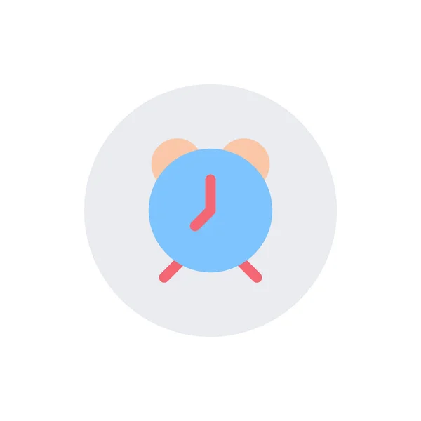 Uhr Icon Vector Illustration Flachen Stil Für Jeden Zweck — Stockvektor