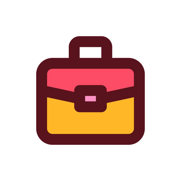 Office Bag Icon Vector Illustration Gefüllten Stil Für Jeden Zweck — Stockvektor