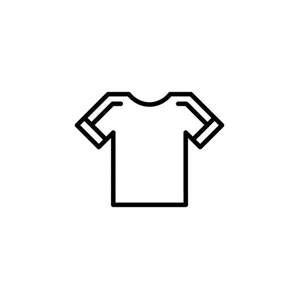 Illustration Vectorielle Icône Jersey Dans Style Ligne Pour Importe Quel — Image vectorielle