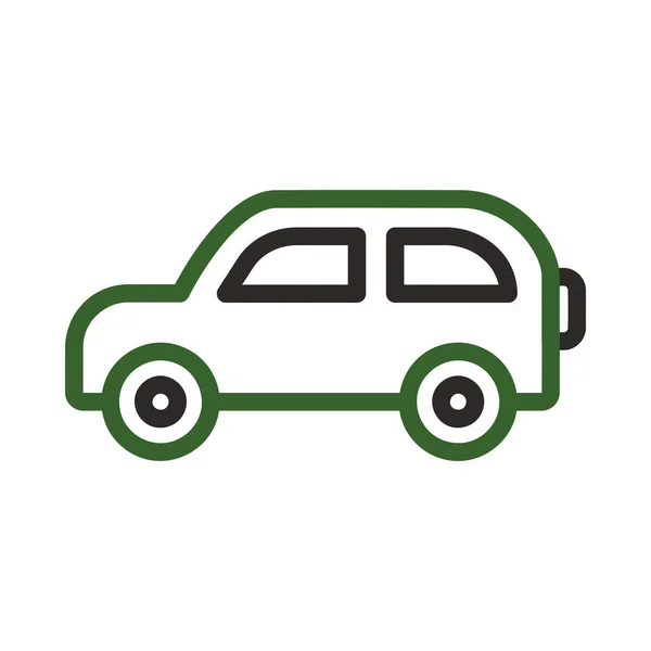 Car Icon Vector Illustration Linienstil Für Jeden Zweck — Stockvektor