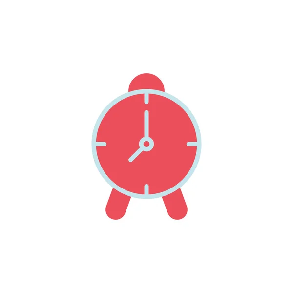 Uhr Icon Vector Illustration Flachen Stil Für Jeden Zweck — Stockvektor