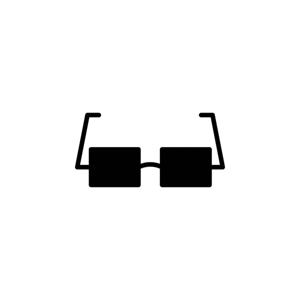 Oční Brýle Ikona Vektorové Ilustrace Stylu Glyph Pro Jakýkoli Účel — Stockový vektor