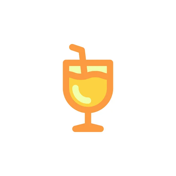 Drink Icon Vector Illustration Filled Style Any Purpose — Stock Vector