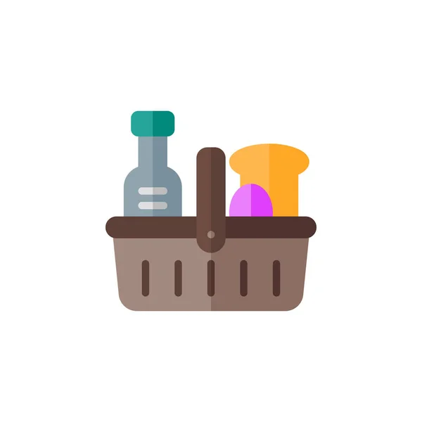 Picnic Icon Vector Illustration in Flat Style for Any Purpose