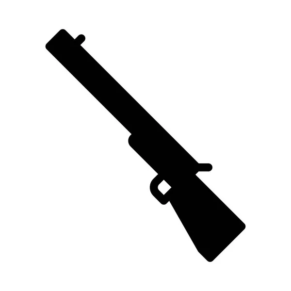 Gun Icon Vector Illustration Line Style Any Purpose — Stock Vector