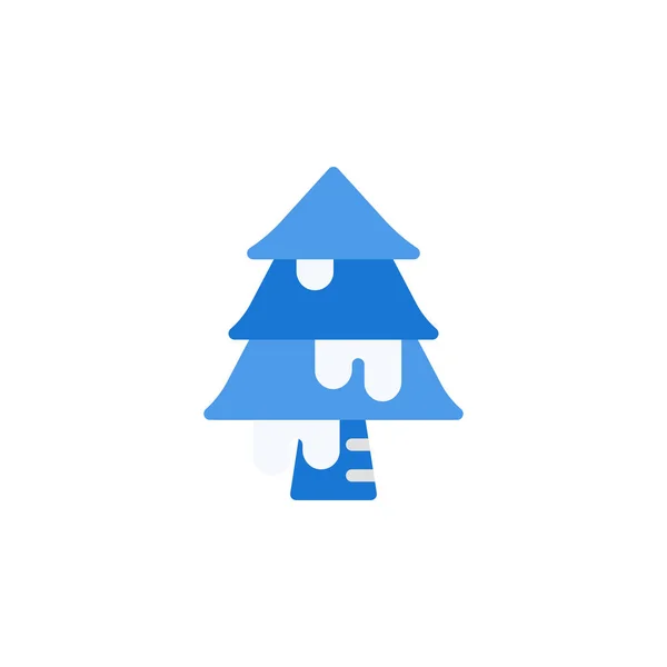 Tree Icon Vector Illustration Flat Style Any Purpose — Stock Vector