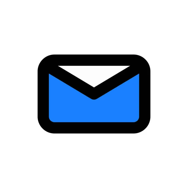 Mail Icon Vector Illustration Gefülltem Stil Für Jeden Zweck — Stockvektor