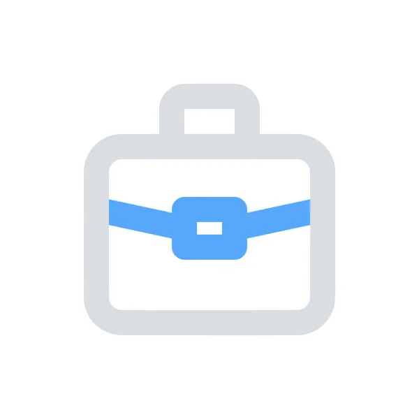 Office Bag Icon Vector Illustration Linienstil Für Jeden Zweck — Stockvektor