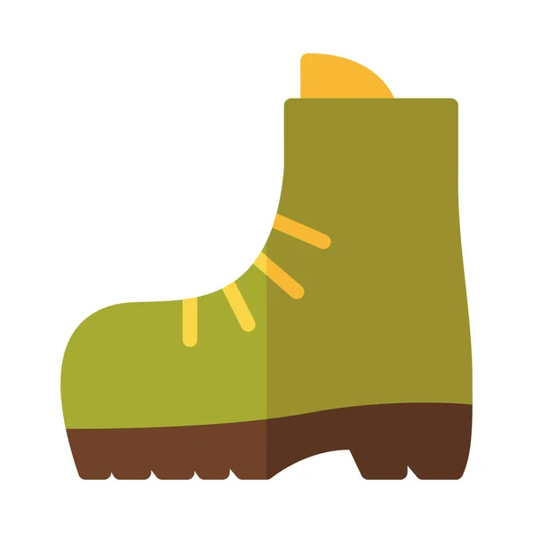 Boot Icon Vector Illustration Flat Style Any Purpose — Stock Vector