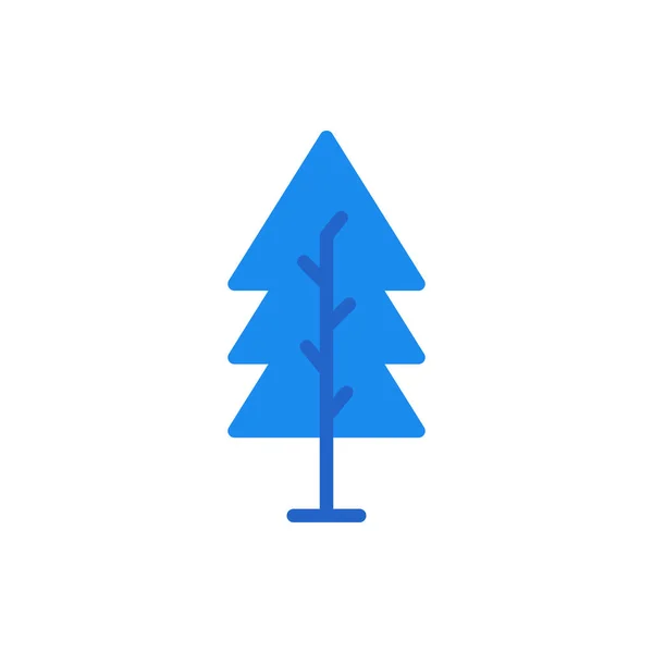 Ikona Wektora Drzewa Ilustracja Stylu Płaskim Dowolnego Celu — Wektor stockowy