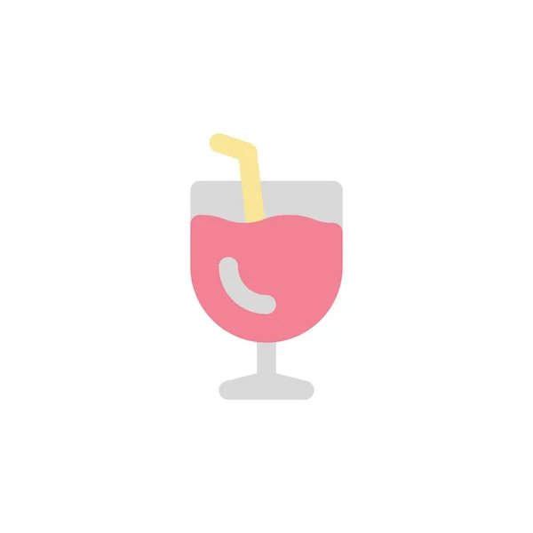 Trinken Icon Vector Illustration Flachem Stil Für Jeden Zweck — Stockvektor