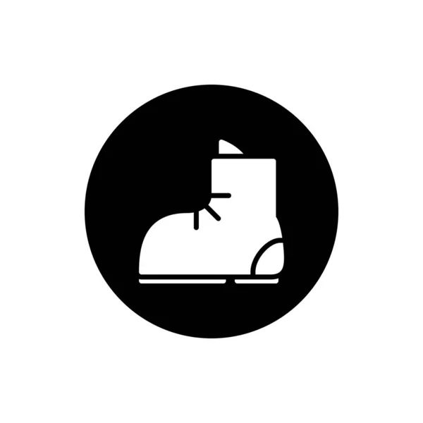 Boot Icon Vector Illustration Glyph Stil Für Jeden Zweck — Stockvektor