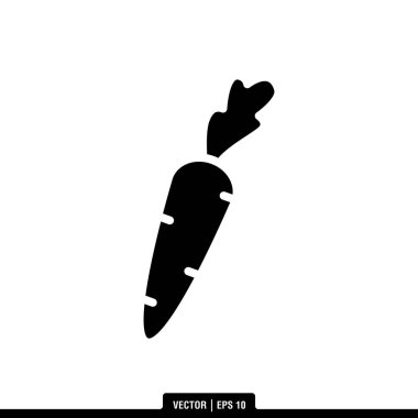 En iyi Havuç simgesi vektörü, illüstrasyon logosu modaya uygun. Pek çok amaca uygun..