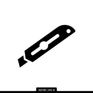 En iyi Cutter simge vektörü, modada logo şablonu. Pek çok amaca uygun..