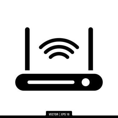 Yönlendirici Simgesi Vektör İllüstrasyon Logo Şablonu