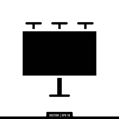 En iyi Billboard simge vektörü, son moda logo şablonu. Pek çok amaca uygun..