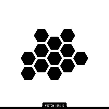 En iyi Bal Tarağı simgesi vektörü, illüstrasyon logo şablonu modada. Pek çok amaca uygun..