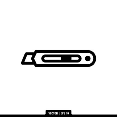 En iyi Cutter simge vektörü, modada logo şablonu. Pek çok amaca uygun..