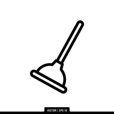 En iyi Tuvalet Pompası ikonu vektörü, illüstrasyon logo şablonu modaya uygun. Pek çok amaca uygun..