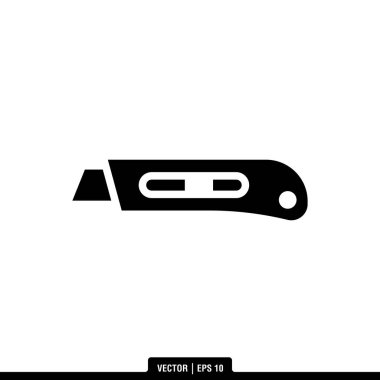 En iyi Cutter simge vektörü, modada logo şablonu. Pek çok amaca uygun..