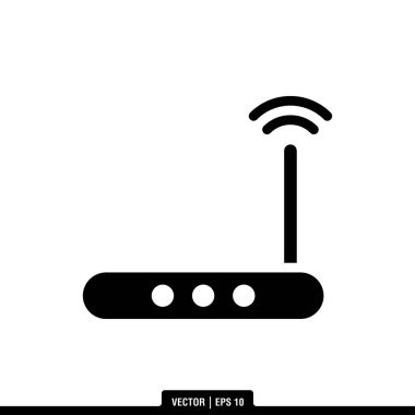 Yönlendirici Simgesi Vektör İllüstrasyon Logo Şablonu