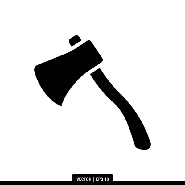 Legjobb Double Axe Ikon Vektor Illusztráció Logó Sablon Trendi Stílusban — Stock Vector