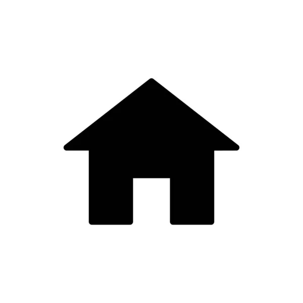 Ev Simgesi Vektör İllüstrasyon Logo Şablonu