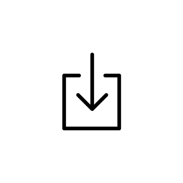 Töltse Icon Vector Illustration Logo Template — Stock Vector
