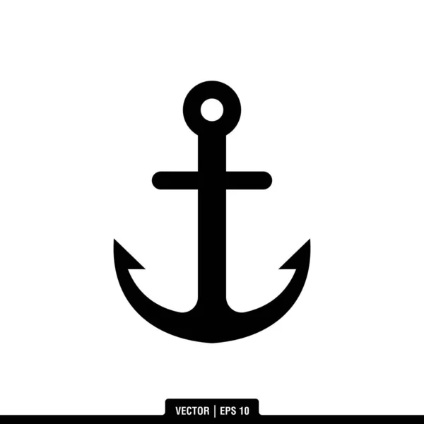 En iyi Anchor simge vektörü, modada logo şablonu. Pek çok amaca uygun..