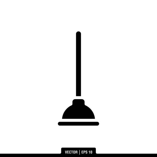 Best Toilet Plunger Icon Vector Illustration Logo Template Trendy Style — 스톡 벡터