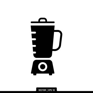 En iyi Blender simgesi vektörü, illüstrasyon logo şablonu modada. Pek çok amaca uygun..