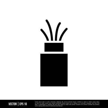 Beyaz arkaplanda izole edilmiş kablo simgesi, vektör illüstrasyonu