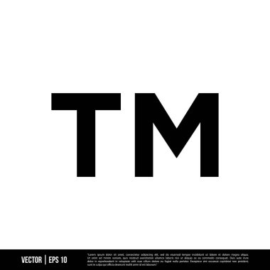 Beyaz arkaplanda izole edilmiş telif hakkı simgesi, vektör illüstrasyonu