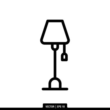 Lamba simgesi vektörü, illüstrasyon logo şablonu modaya uygun. Pek çok amaca uygun..