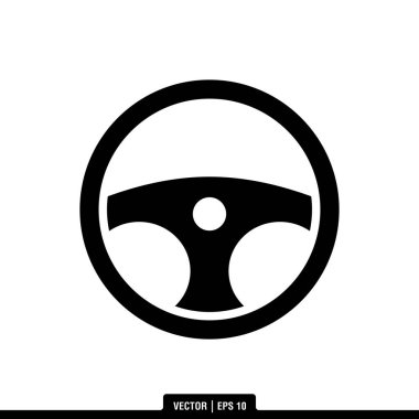 Beyaz arkaplanda el tekerleği izole, basit vektör illüstrasyonu